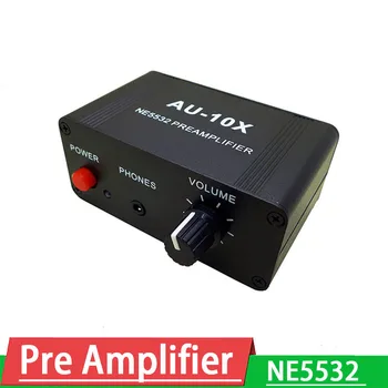 NE5532 Preamplificatore audio segnale di Pre amp amplificatore 20db di guadagno RCA DA 3,5 MM per Cuffie telefono Controllo del Volume audio dc 12v