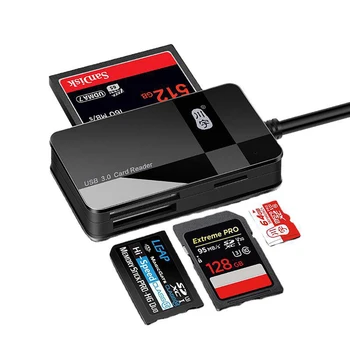 C368 ad Alta Velocità di USB 3.0 del Telefono Mobile della Carta di Tf Sd Card, Scheda Cf, Ms Card Scheda di Memoria All-In-One Card Reader
