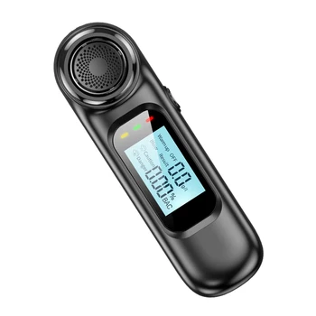 Digitale professionale Alcotest Strumento di Diagnostica USB Ricaricabile senza contatto Etilometro Auto Portatile Rilevatore di Alcol Alcometer