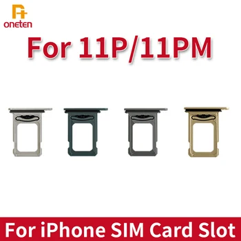 ONETEN SIM Adattatore Per iPhone 11 Pro MAX del Vassoio di Carta Sim Slot Titolare del Contenitore di Presa Telefono di Riparazione Parti di Ricambio Per 11P