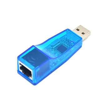 USB verso Ethernet RJ45 rete LAN convertitore USB 10/100Mbps scheda di Rete per PC laptop Win 7 Android Mac LAN adattatore di Vendita Calda