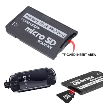 Memory Stick Pro Duo Mini MicroSD, TF, MS Adattatore SD SDHC Card Reader per Sony e PSP Serie