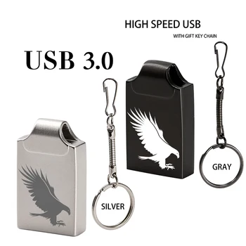 Metallo USB 3.0 Capacità Pen Drive, Flash Drive Personalizzato Gratuito da 64 gb ad Alta Velocità 32GB Creativo 16GB USB флешка CE Multifunzionale