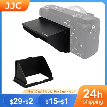 JJC LCD della Fotocamera Cappuccio Ombra di Copertura di protezione di Schermo Parasole Guard per Sony A6400 A6100 A6600 A6000 A6300 A6500 Accessori della Macchina fotografica