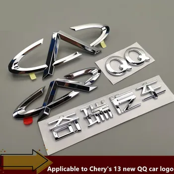 Chery 2013 nuovo QQ anteriore posteriore logo targa lettera di coda etichetta Cinese adesivo auto Chery automobile logo di accessori di alta qualità