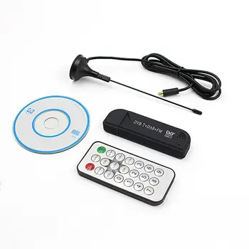 Digital TV USB FM+DAB, DVB-T RTL2832U+R820T Supporto DSP Tuner Ricevitore Vendita Calda