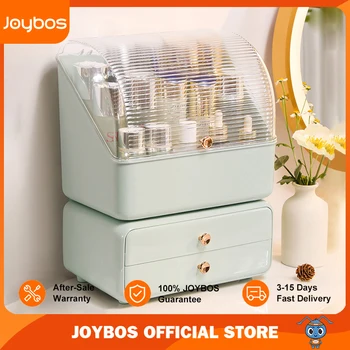 Joybos Cosmetici scatola di stoccaggio acriliche Rossetto Gioielli per la cura della pelle Titolare Trucco Organizzatore Antipolvere Cassetto Desktop comò JB58