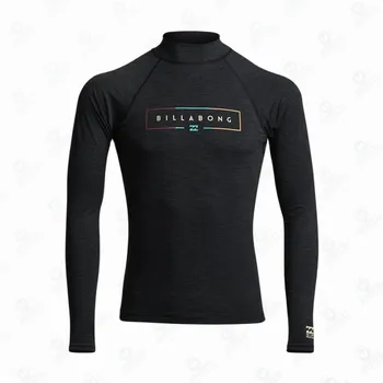 Licras Camisetas de Surf Uomini UPF 50 Camo Manica Lunga Surf T-shirt, muta Subacquea dispositivo di raffreddamento del Ghiaccio Piscina Pelli Golf Maglietta Rash Guard
