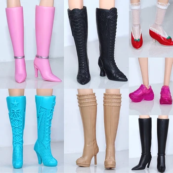Originali stivali / 30cm bambola scarpe boot Morden a Tacco Alto, Sandalo scarpe Accessori per 1/6 Barbie Xinyi FR ST Bambola