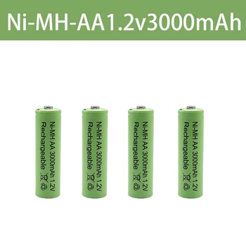 2023 lote 1,2 V 3000 mAh NI MH AA Pre-cargado bateras recargables NI-MH recargable AA batera para utilizzi micrfono de la cmara