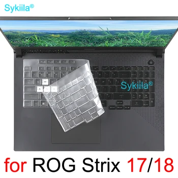 Copertura della tastiera per ROG Strix Cicatrice 17 18 G17 G18 Eroe G713 G712 G733 G732 G731 G834 G814 Silicone Protector Caso di Pelle Accessorio