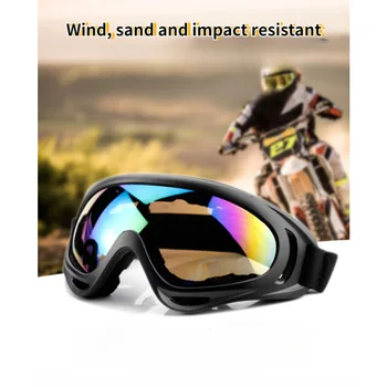 Moto all'Aperto Occhiali Bici della Sporcizia Occhiali Ciclismo Off-road Racing Occhiali Antivento e Antipolvere Occhiali