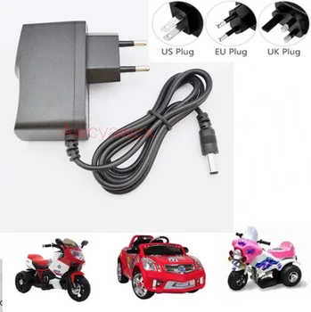 giocattoli caricabatteria da auto per bambini moto elettrica caricabatterie DC 6V 12V 1000mA Piombo Triciclo LED adattatore da Parete per bambini kereta