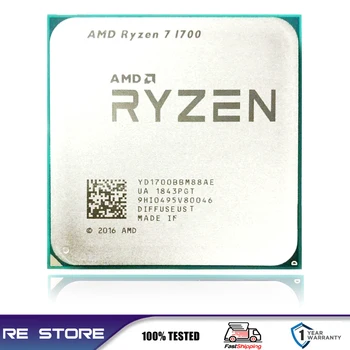 Usato AMD Ryzen 7 R7 1700 3.0 GHz Otto Core, Sedici Thread della CPU Processore 65W Socket LGA AM4 B550M B550 scheda Madre