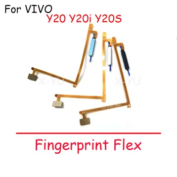 Per VIVO Y20 Y20i Y20S Lettore di Impronte digitali Touch ID Sensore di Ritorno Tasto Home Button Flex Cable