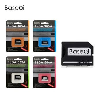 Originale BaseQi NinjaDrive Alluminio Micro SD /TF Card con Adattatore Per Macbook Pro Retina 13