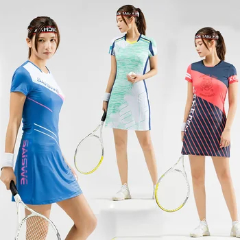 sport Donna Tennis abito Sportivo Ragazze Dress corti Interne badminton Ladies Dress sport gonna con Pantaloncini Palestra, abbigliamento sportivo