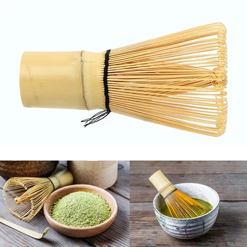 Tè Pennello Teaware Giapponese Cerimonia Di Bambù Chasen Accessori Da Cucina 100 Matcha Tè Verde In Polvere Frusta