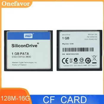ONefavor scheda CF SiliconDrive 256MB 512MB 1GB 2GB 4GB 8GB 16GB PATA CompactFlash CF Compact Flash Scheda di Memoria SSD