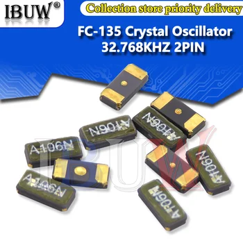 10PCS FC-135 32.768 K 32.768 KHZ 3215 2PIN SMD Cristallo Oscillatore