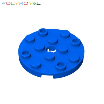 Blocchi di costruzione Technicalalalal 4x4 piatto rotondo con foro per il bullone in mezzo 10 PZ Creativo giocattolo Educativo per i bambini 60474
