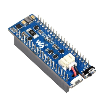 Waveshare UPS Modulo B Per Raspberry Pi Pico Board, gruppo di Continuità per il Monitoraggio della Batteria Tramite il Bus I2C,Impilabile Design