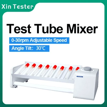 Xin Tester Laboratorio Compatto Sangue Tube Rolling Rocker 0-30rpm Velocità Regolabile Provetta Mixer SK-R30S-E/SK-R30L-E 110V/220V