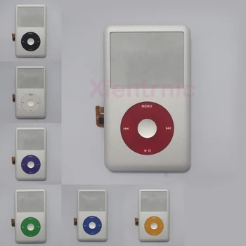 Per iPod Classic 6 Argento Frontale con flex clickwheel Custodia kit per la sostituzione A1238
