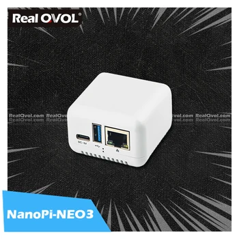 RealQvol FriendlyElec NanoPi NEO3 1 GB/2 gb di ram DDR4 RK3328 Cortex A53 Quad-core a 64-bi il Supporto Linux Ubuntu Core di Aggiornamento Nanopi NEO2