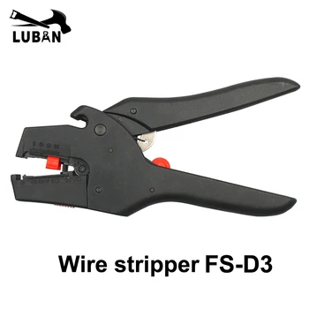 FS-D3 Auto-Regolazione isolamento Wire Stripper wire stripping gamma 0.08-2.5mm2 Multi-strumento taglierina a filo di taglio LB-1
