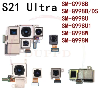 Originale Set Completo Principali Indietro di Fronte (Tele + Profondità + Ampia) Fotocamera Cavo Flex Per Samsung Galaxy S21 Ultra SM-G998B/DS / SM-G998