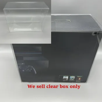 Trasparente in PET Protector Case Per Xboxone/X Per Xbox Serie X XSX console collezione di stoccaggio di protezione scatola di plastica
