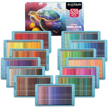 KALOUR520 colore a base di olio di matite colorate confezione regalo set di arte disegno speciale matite colorate per artisti schizzi speciale cartolerie