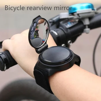 Bicicletta Specchio Retrovisore Moto Da Polso Cinturino Posteriore A Specchio Mirror Ciclismo A 360 Gradi Rotazione Del Braccio Del Polso Cinturino Equitazione Accessori