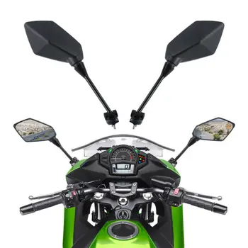 Moto Laterali Specchi retrovisori Per Kawasaki NINJA ER6F ER-6F 2009-2016 NINJA 1000 Z1000SX 2011-2014 NINJA 400R 2010-2014 650