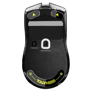 TALONGAMES Vetro Mouse Piedi Compatibile Con Razer Viper Pro V2 Wireless Mouse su misura intorno un Bordo Curvo del Mouse Vetro Pattini
