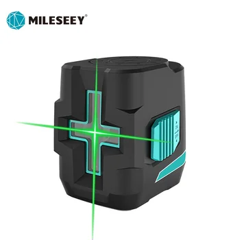 Mileseey del Laser di Verde di Livello nivel livellatore laser professionale livello laser con batteria ricaricabile