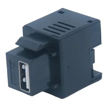 Colore nero Keystone USB Connettore del Caricabatterie