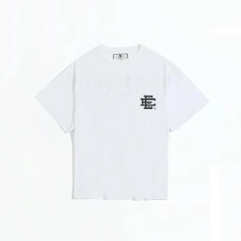 Eric Emanuel T-Shirt di Base per la Stampa Y2K Anime Casual Oversize Abbigliamento maschile Estivo di Cotone Uomini Donne Cime di Eric Emanuel T Shirt
