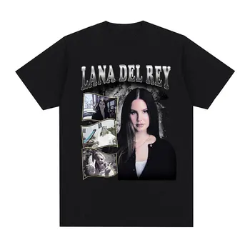 Lana Del Rey Grafica e Stampa T-shirt Manica Corta Uomini Donne della Moda Hip Hop Vestiti Oversize T-Shirt Vintage Harajuku T-shirt