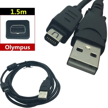 Applicabili per fotocamera digitale Olympus USB cavo dati CB-USB5/CB-USB6 12P USB 12pin E330 E-410 E-510 E520 U790 U800 FE120 FE130
