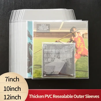 10PCS Addensare in PVC Richiudibile Esterno Maniche per Singolo 12