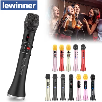 Lewinner Serie L, Karaoke Microfono Altoparlante Wireless 15-30W Portatile Bluetooth microfono per il telefono supporta la registrazione di TF giocare