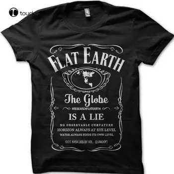 Piano Terra La Terra È Piatta Firmamento Cospirazione Mondo Bugia T-Shirt Tee Shirt