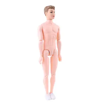 30cm 12 Mobile Snodato Nudo Nudo Bambole Bambola Corpo Scarpa Bianca per Ken Ragazzo Maschile Uomo Fidanzato Principe Giocattoli fai da te