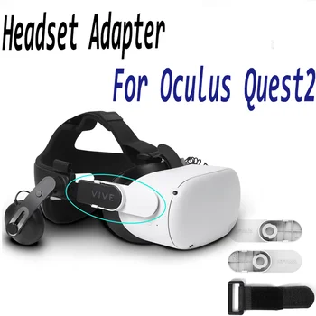 Adattatore di auricolare Deluxe Audio Strap Kit Compatibile con Oculus Quest 2 DAS HTC Vive (V2) FrankenQuest 2