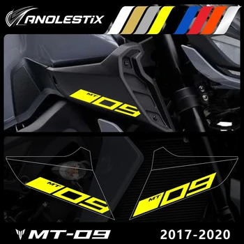 AnoleStix Riflettente Moto Set Logo Emblema Decalcomanie Per YAMAHA MT09 MT-09 SP 2017 2018 2019 2020