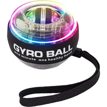 LED di Potere del Polso di Mano il Pallone, Self-a partire Powerball Con Contatore Braccio Mano di Forza Muscolare Formatore Esercizio Attrezzature Rinforzante