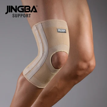 JINGBA SUPPORTO Elastico tutore per ginocchio la molla della ginocchiera volley basket ginocchio protettore rodillera deportiva
