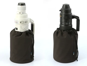 ROLANPRO copriobiettivo con Hard Top Case e Coulisse Plug-in per Sony 600 mm, 400 mm, 300 mm Sigma 300-800mm, 150-600mm obiettivo Zoom